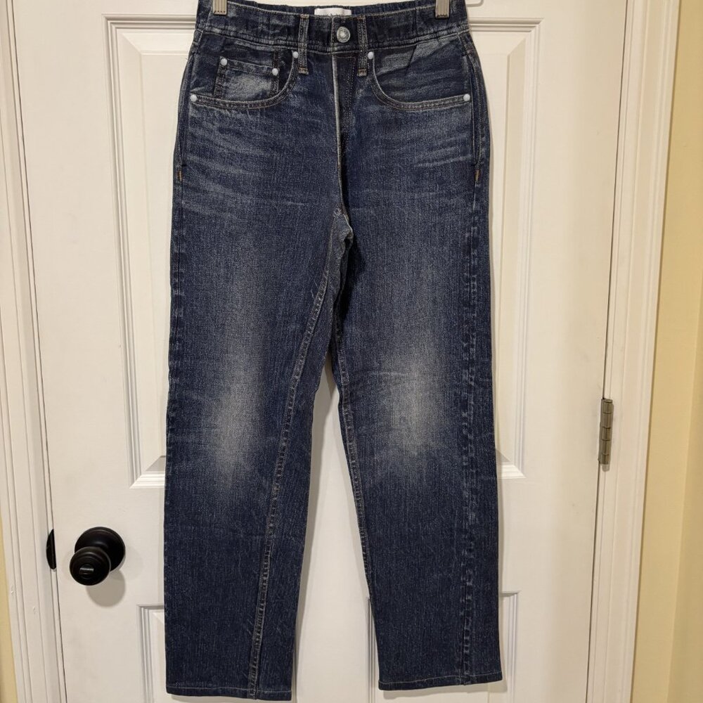 Rag & Bone Miramar  Straight Cotton Terry Sweatpants Jeans